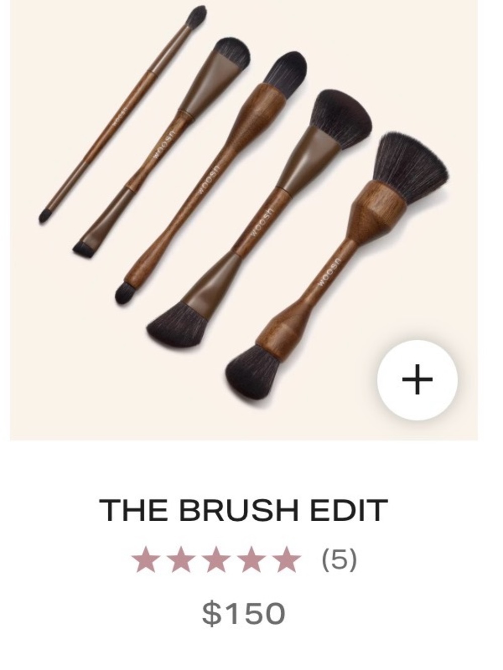 The Brush Edit Makeup Brush Set - NEW Limited Edition- Woosh Beauty